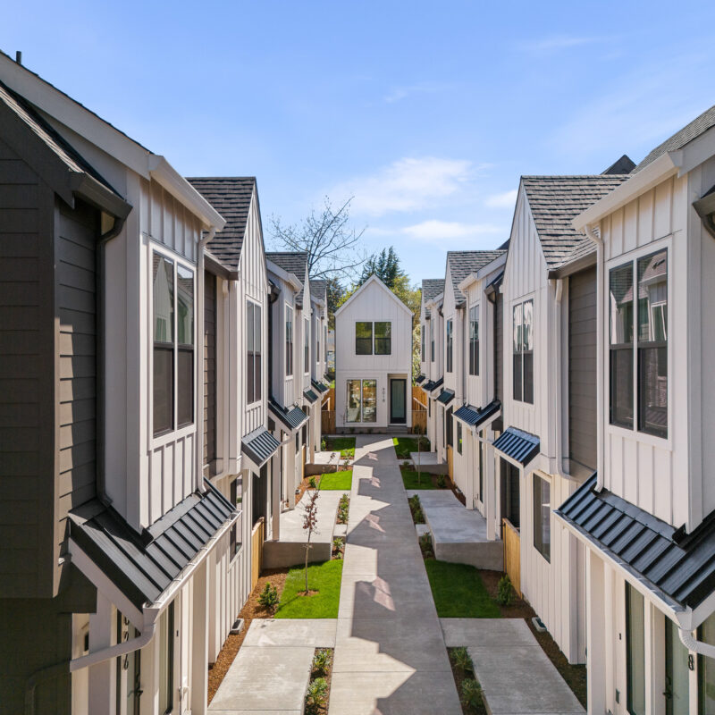 risk vs reward in ground-up development modern residential construction project