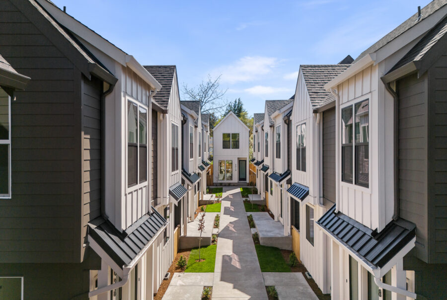 risk vs reward in ground-up development modern residential construction project